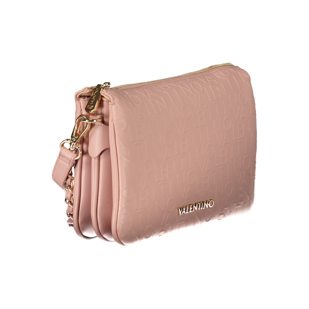 Mario Valentino Pink Polyethylene Women Handbag by Mario Valentino