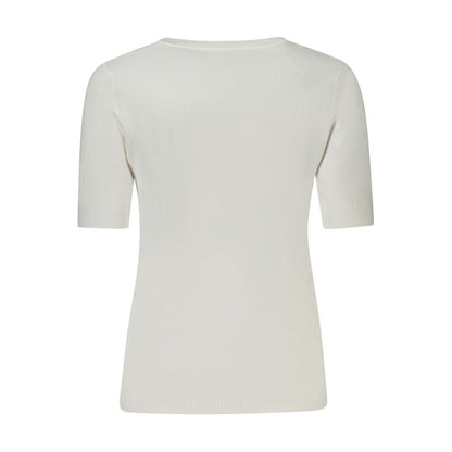 Guess Jeans White Viscose Women Sweater by Guess Jeans