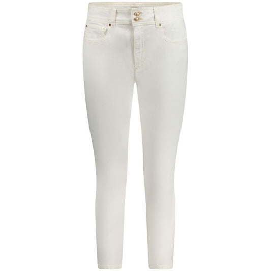 Guess Jeans White Cotton Women Jeans by Guess Jeans
