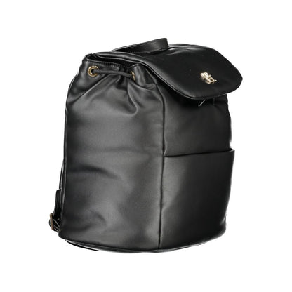 Tommy Hilfiger Black Polyester Women Backpack by Tommy Hilfiger