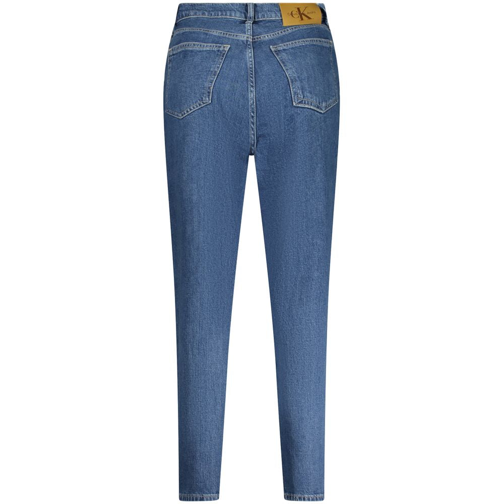 Calvin Klein Blue Cotton Jeans & Pant by Calvin Klein
