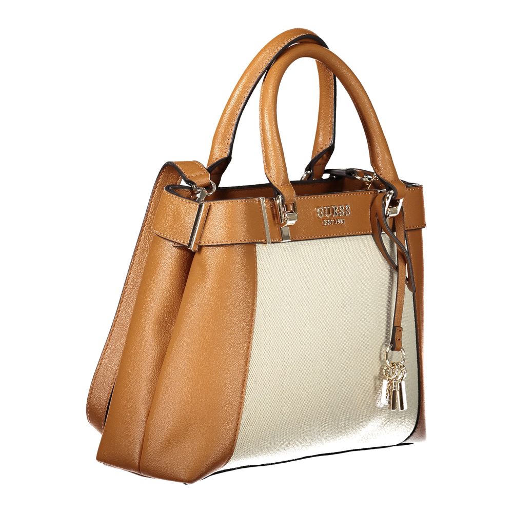 Guess Jeans Brown Cotton Women Handbag by Guess Jeans