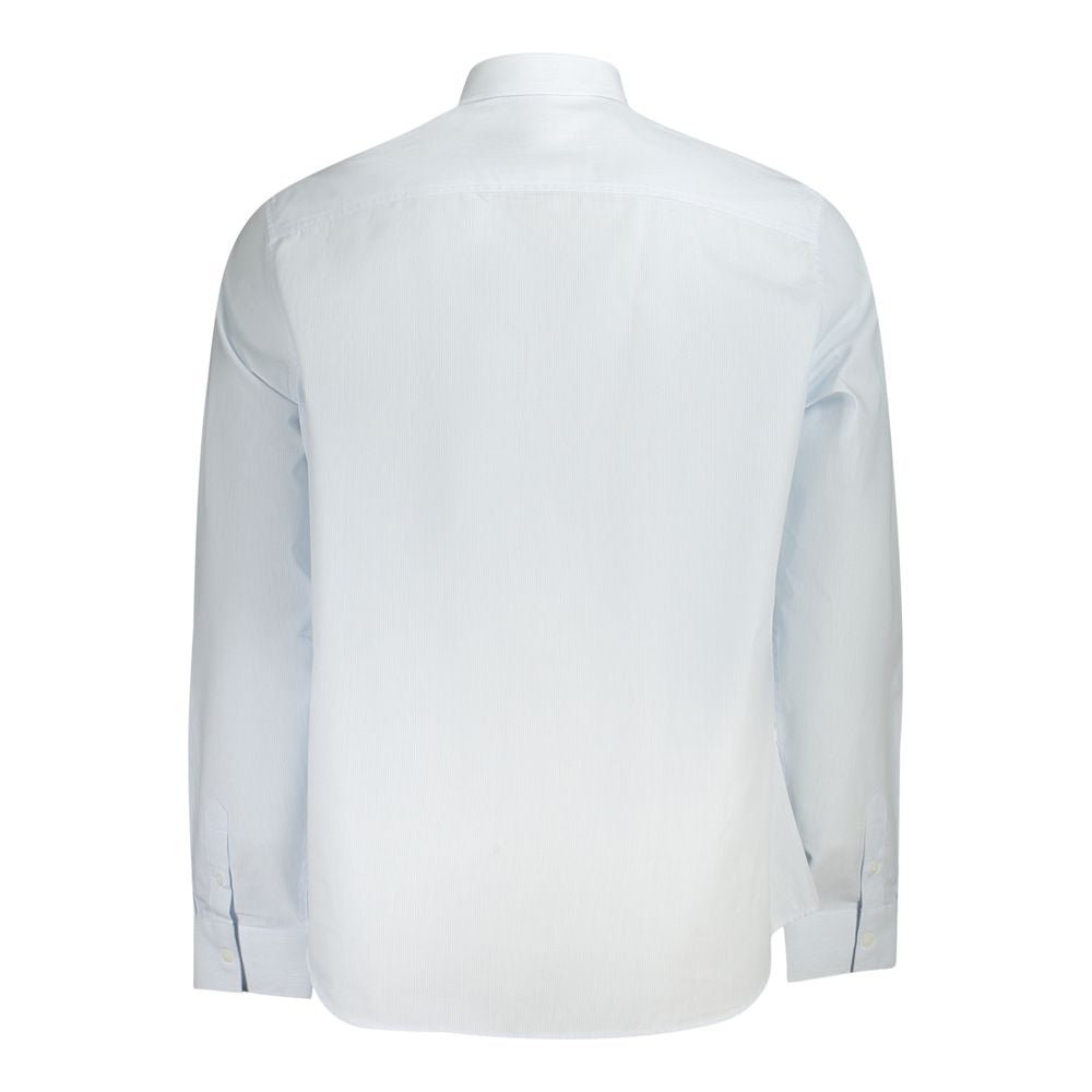 Guess Jeans Light Blue Cotton Men Shirt by Guess Jeans
