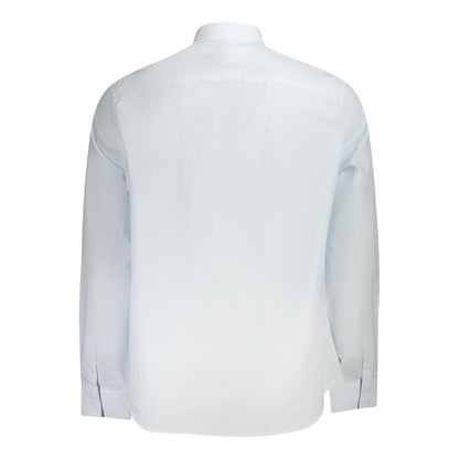 Guess Jeans Light Blue Cotton Men Shirt by Guess Jeans