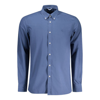 North Sails Blue Cotton Men Shirt by North Sails