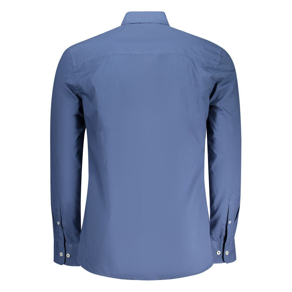 North Sails Blue Cotton Men Shirt by North Sails