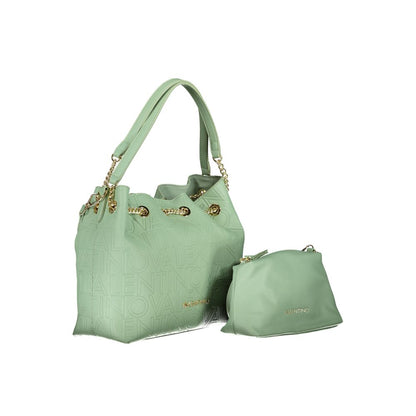 Mario Valentino Green Polyethylene Handbag by Mario Valentino