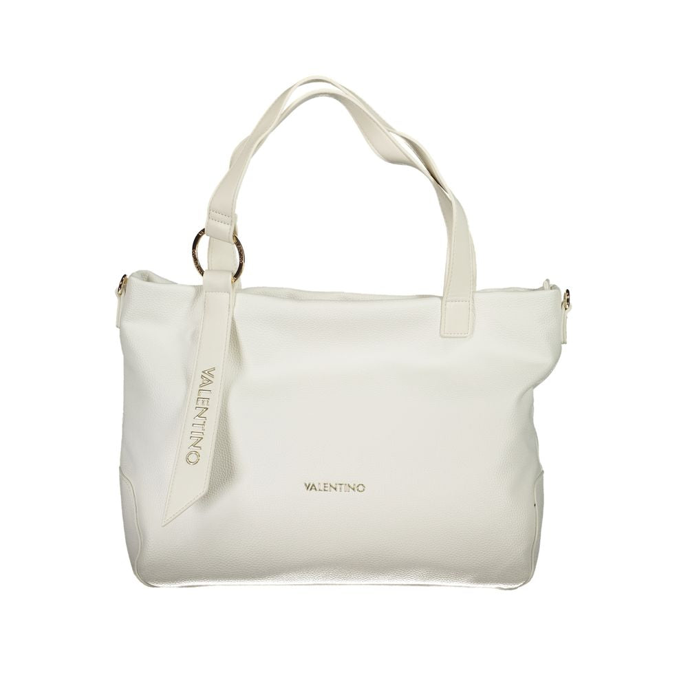 Mario Valentino White Polyethylene Handbag by Mario Valentino