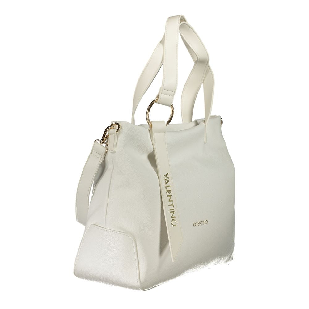 Mario Valentino White Polyethylene Handbag by Mario Valentino