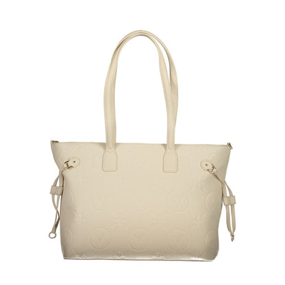 Mario Valentino Beige Polyethylene Handbag by Mario Valentino