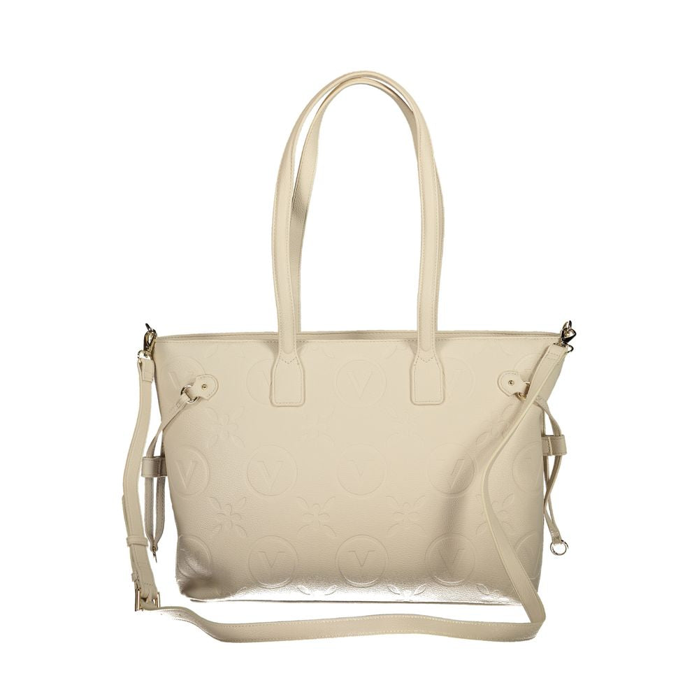 Mario Valentino Beige Polyethylene Handbag by Mario Valentino