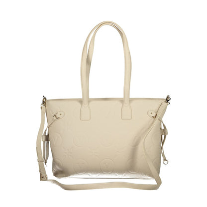 Mario Valentino Beige Polyethylene Handbag by Mario Valentino