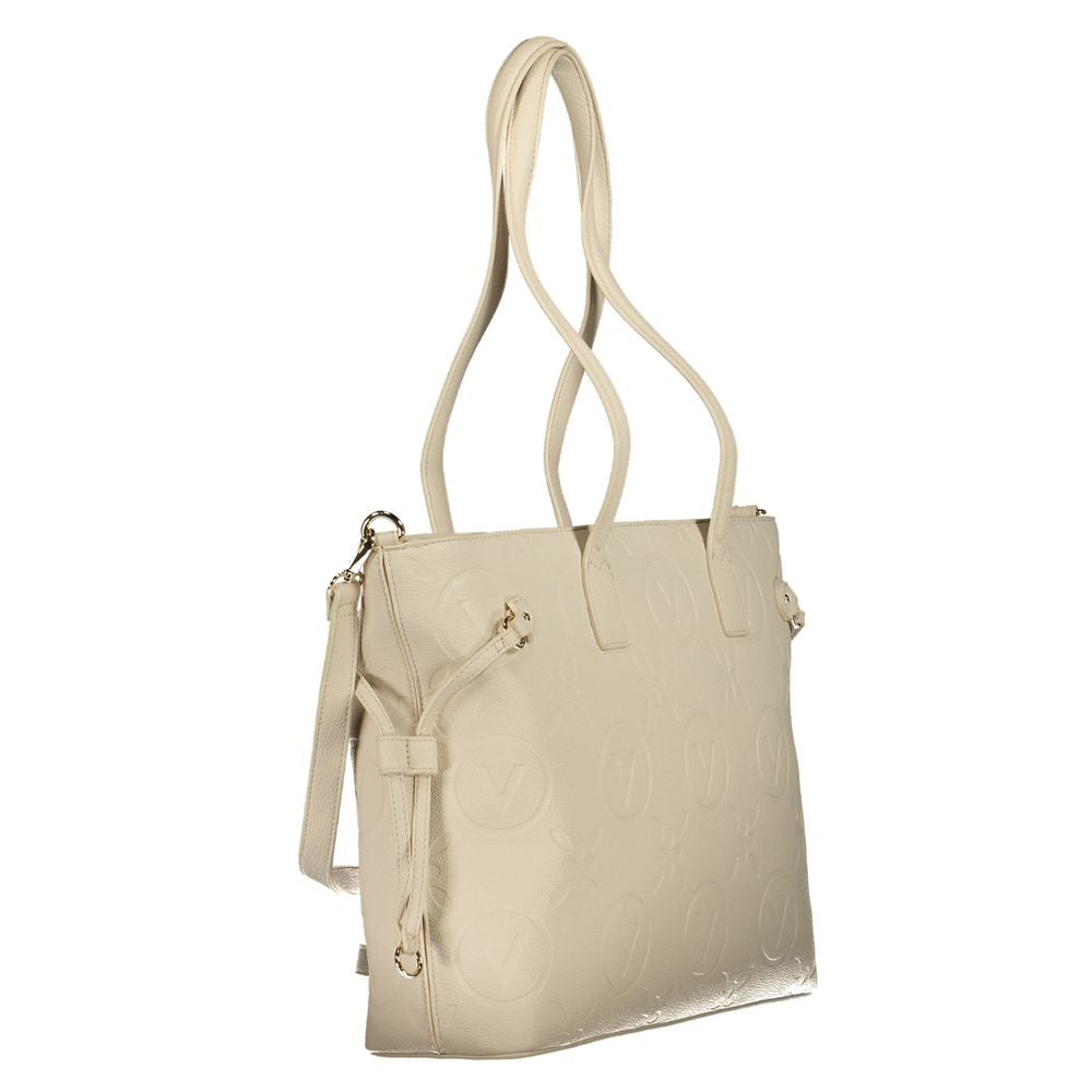 Mario Valentino Beige Polyethylene Handbag by Mario Valentino