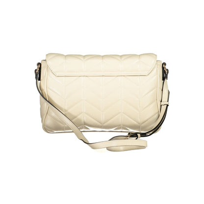 Mario Valentino Beige Polyethylene Handbag by Mario Valentino