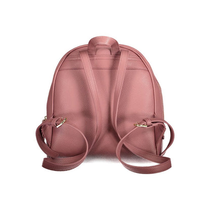 Sac à dos en polyéthylène rose Mario Valentino