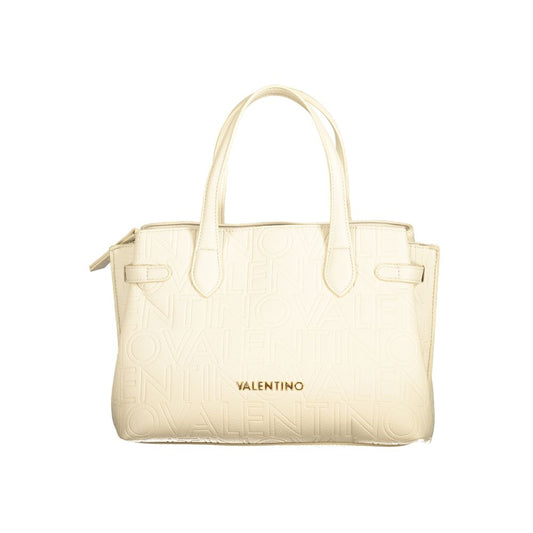 Mario Valentino Beige Polyethylene Women Handbag by Mario Valentino