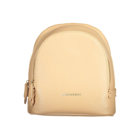 Sac à dos en polyéthylène beige Mario Valentino