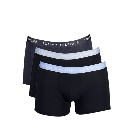 Lot de trois boxers Tommy Hilfiger en coton noir pour homme