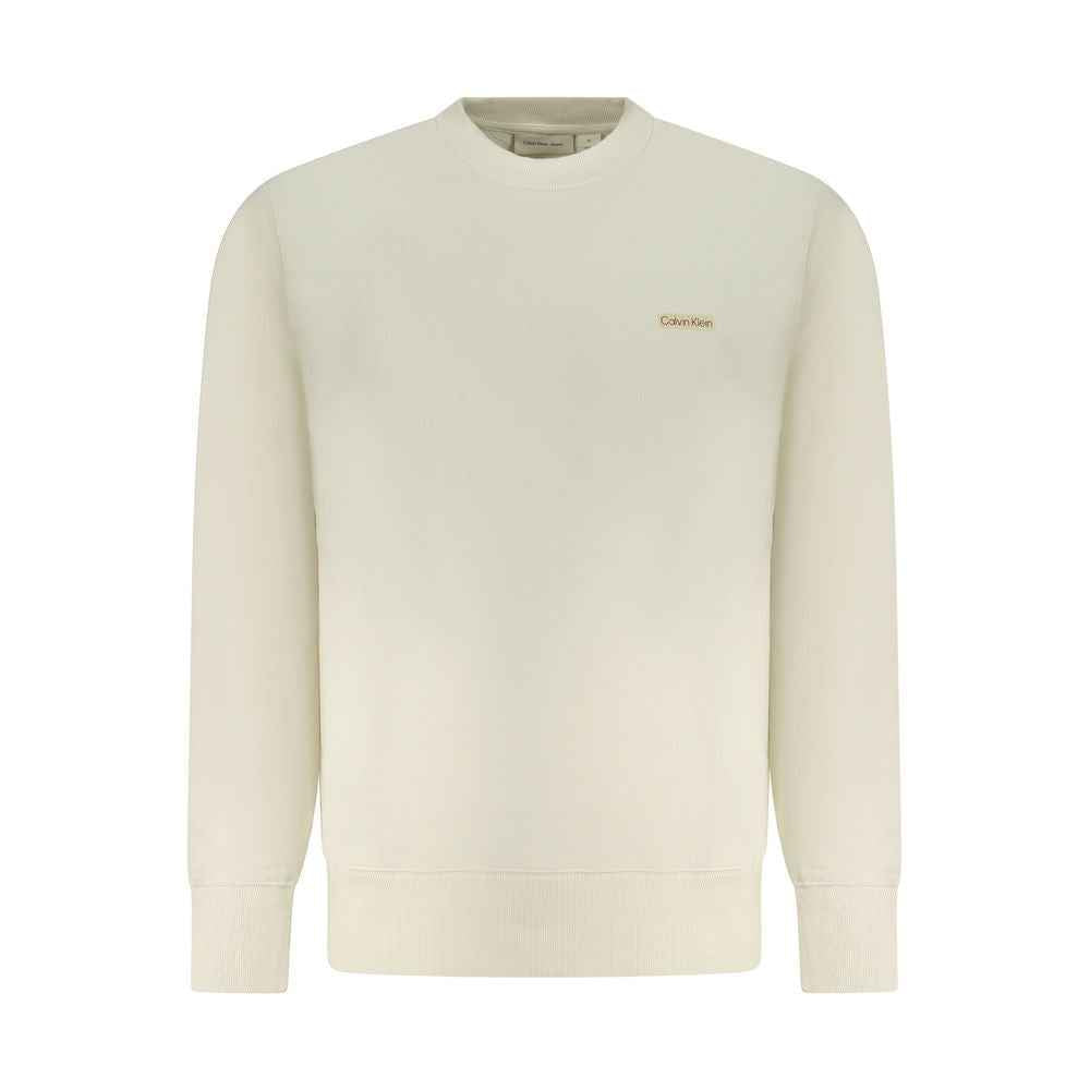 Calvin Klein Beige Cotton Sweater