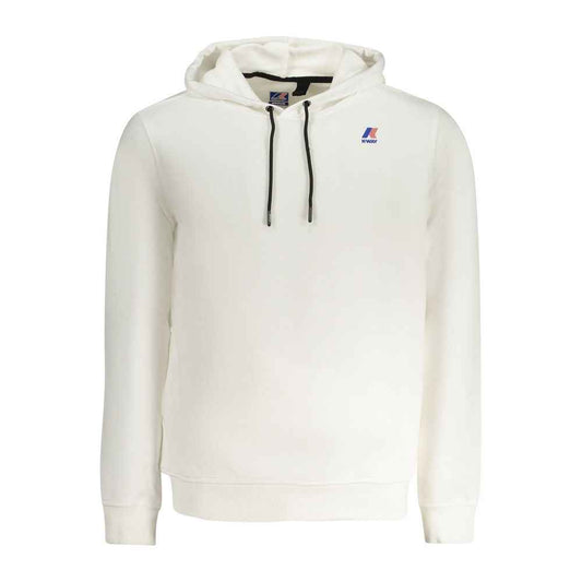 K-Way Hoodie Witte Katoenen Trui Luxe Comfort Premium