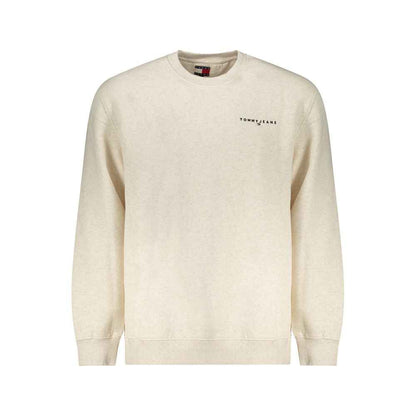 Tommy Hilfiger Beige Cotton Men Sweater