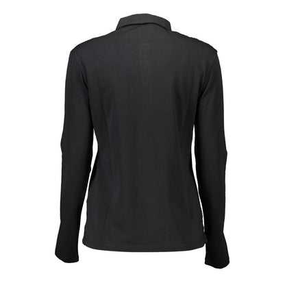 Polo noir en coton pour femme U.S. POLO ASSN.