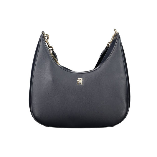 Sac à main Tommy Hilfiger en polyester bleu