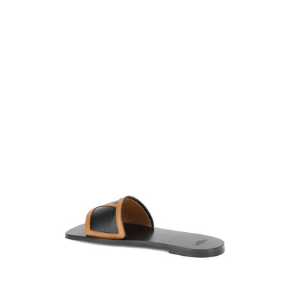 Valentino Garavani Viva Superstar Leren Sandalen - Zwart