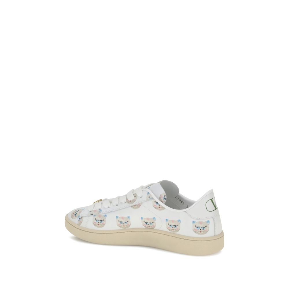 Valentino Garavani Royco Le Chat Sneakers Kalfsnappa