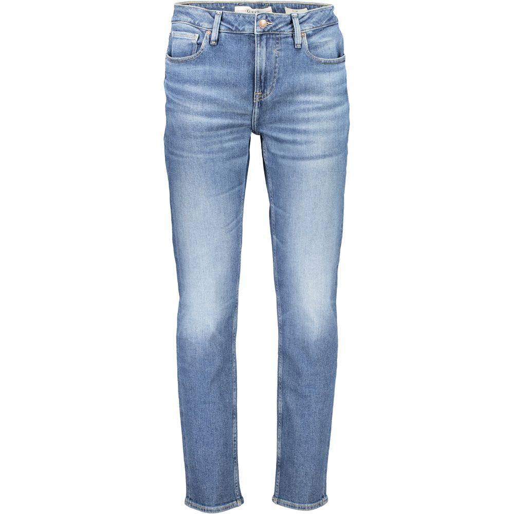 Guess Jeans Blue Cotton Jeans & Pant by Guess Jeans