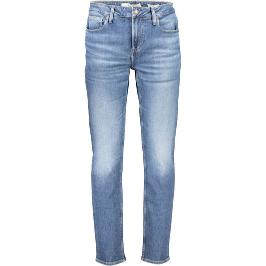 Guess Jeans Blue Cotton Jeans & Pant by Guess Jeans
