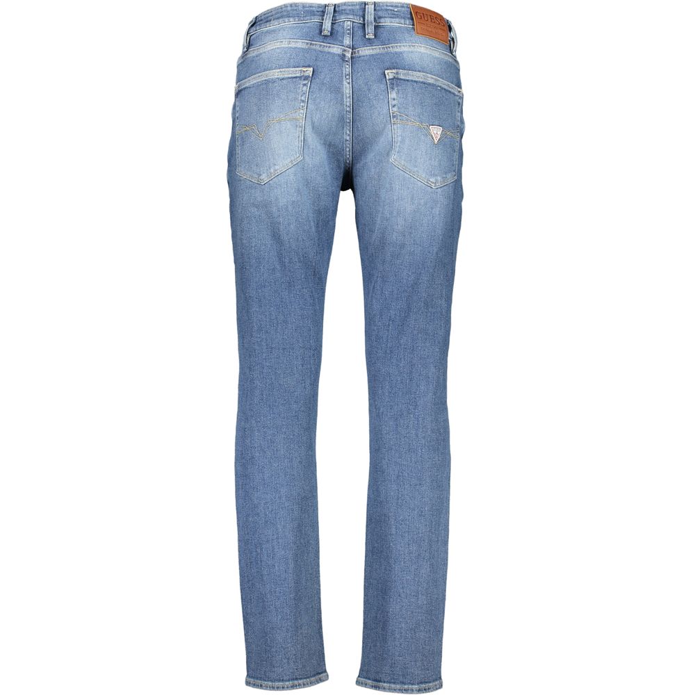 Guess Jeans Blue Cotton Jeans & Pant by Guess Jeans