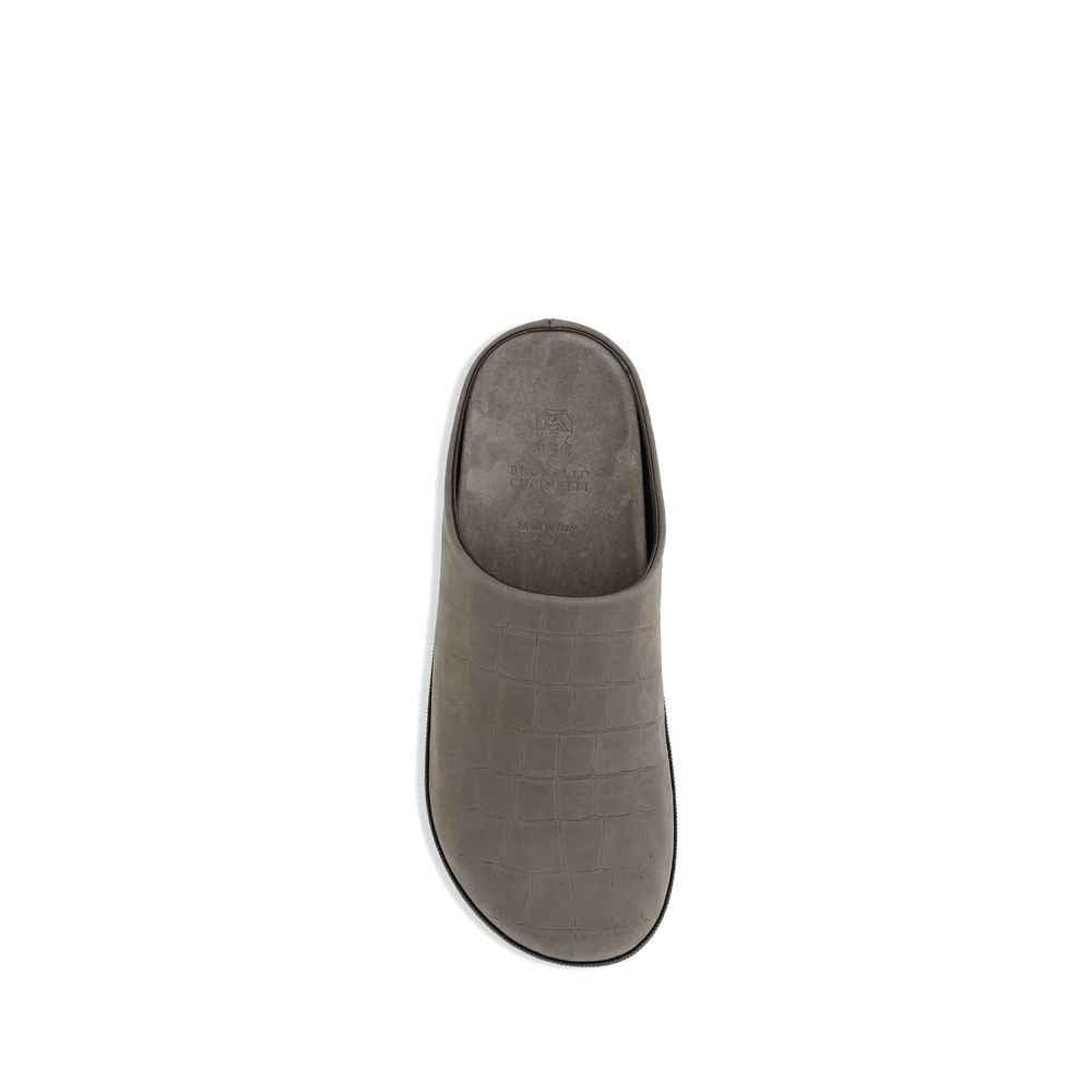 Brunello Cucinelli Leather Mules