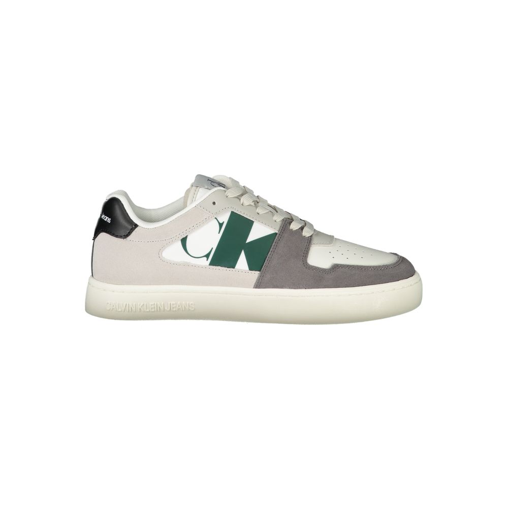 Calvin Klein White Polyester Men Sneaker by Calvin Klein