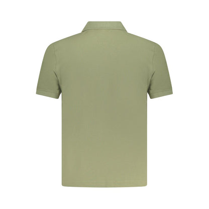Polo en coton vert K-WAY