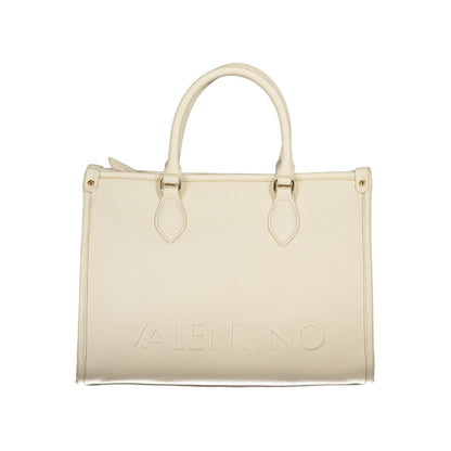 Mario Valentino Beige Polyethylene Handbag by Mario Valentino