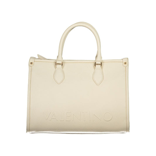 Mario Valentino Beige Polyethylene Handbag by Mario Valentino