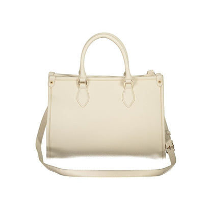 Mario Valentino Beige Polyethylene Handbag by Mario Valentino