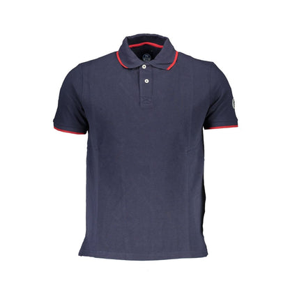 Polo North Sails bleu en coton pour homme