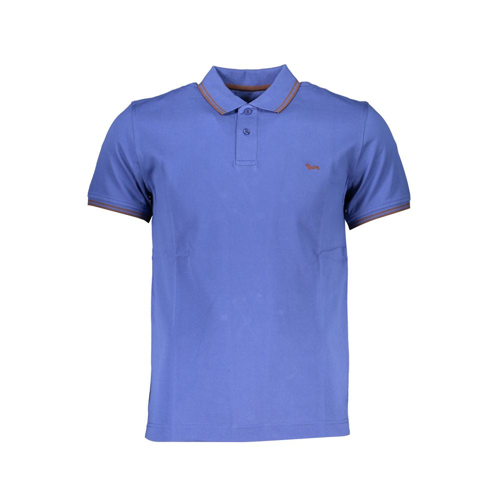 Harmont &amp; Blaine Sleek Summer Polo with Contrast Details