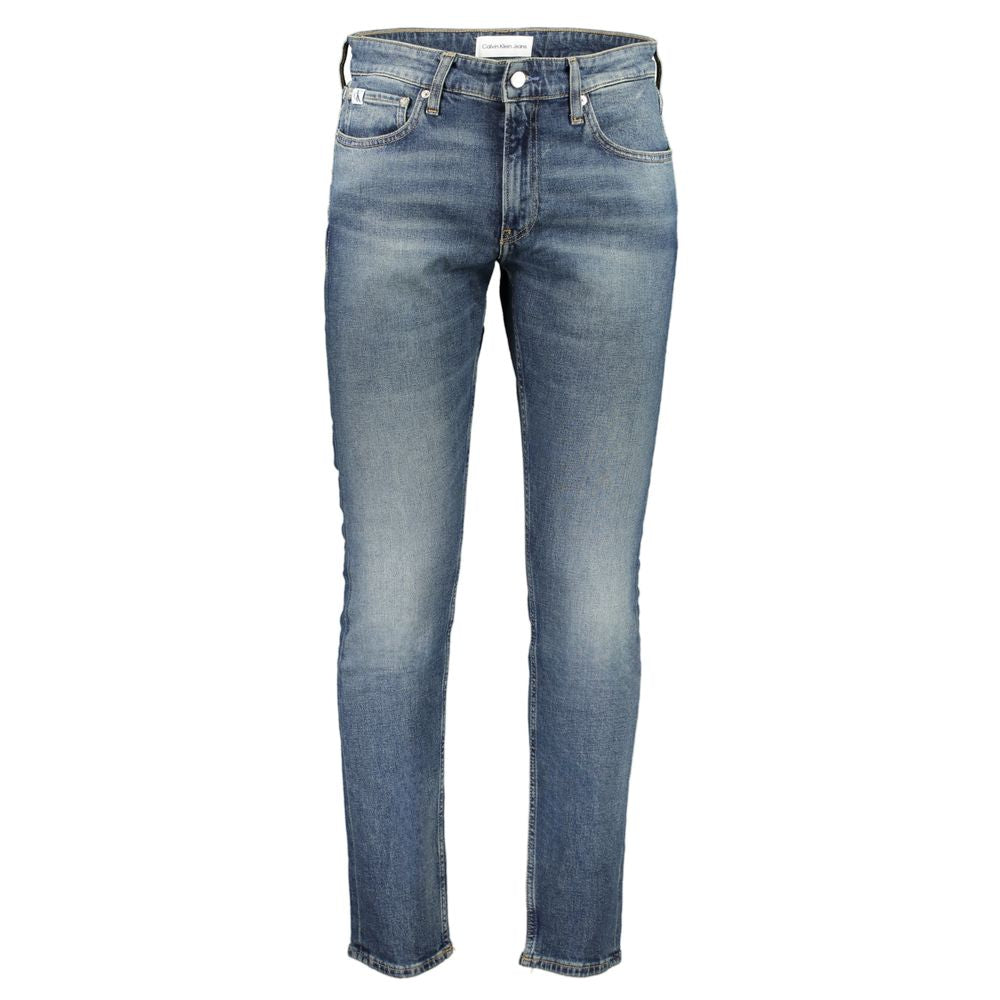 Jean et pantalon en coton bleu Calvin Klein