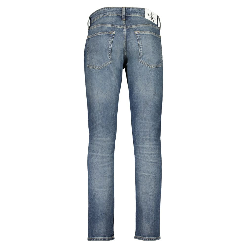 Jean et pantalon en coton bleu Calvin Klein