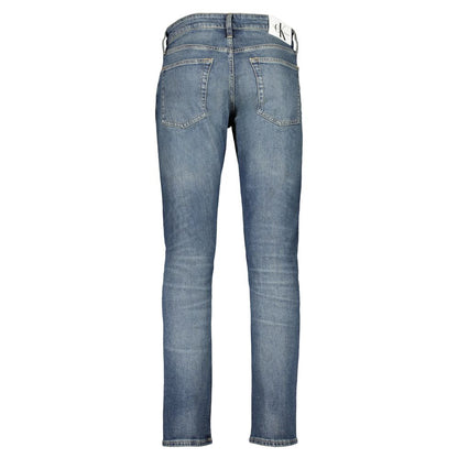 Jean et pantalon en coton bleu Calvin Klein