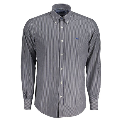 Harmont & Blaine Blue Cotton Shirt by Harmont & Blaine