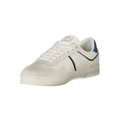 Tommy Hilfiger White Polyethylene Men Sneaker by Tommy Hilfiger
