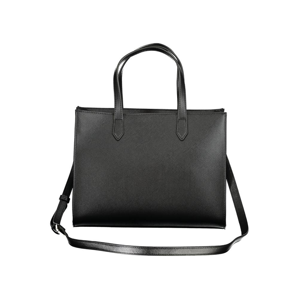 Mario Valentino Black Polyethylene Handbag by Mario Valentino