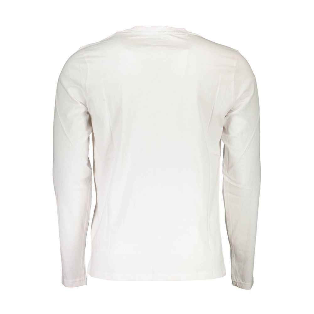 North Sails White Cotton Men T-Shirt