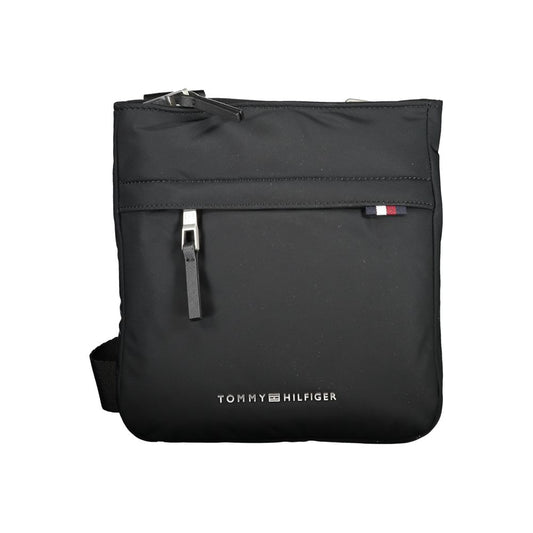 Sac bandoulière en polyester noir Tommy Hilfiger