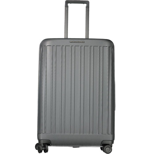 Valise Piquadro grise en polycarbonate pour homme