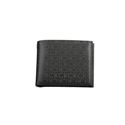 Portefeuille homme Calvin Klein en polyester noir